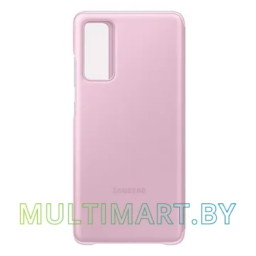 Чехол Samsung Smart Clear View Cover для Galaxy S20 FE (лавандовый) картинка 6